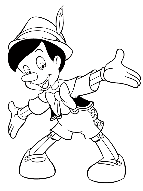 Pinocchio Coloring Pages TV Film Disney Pinocchio Printable 2020 06315 Coloring4free