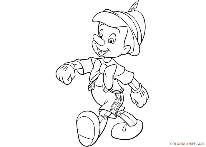 Pinocchio Coloring Pages TV Film Pinocchio 2 Printable 2020 06353 Coloring4free