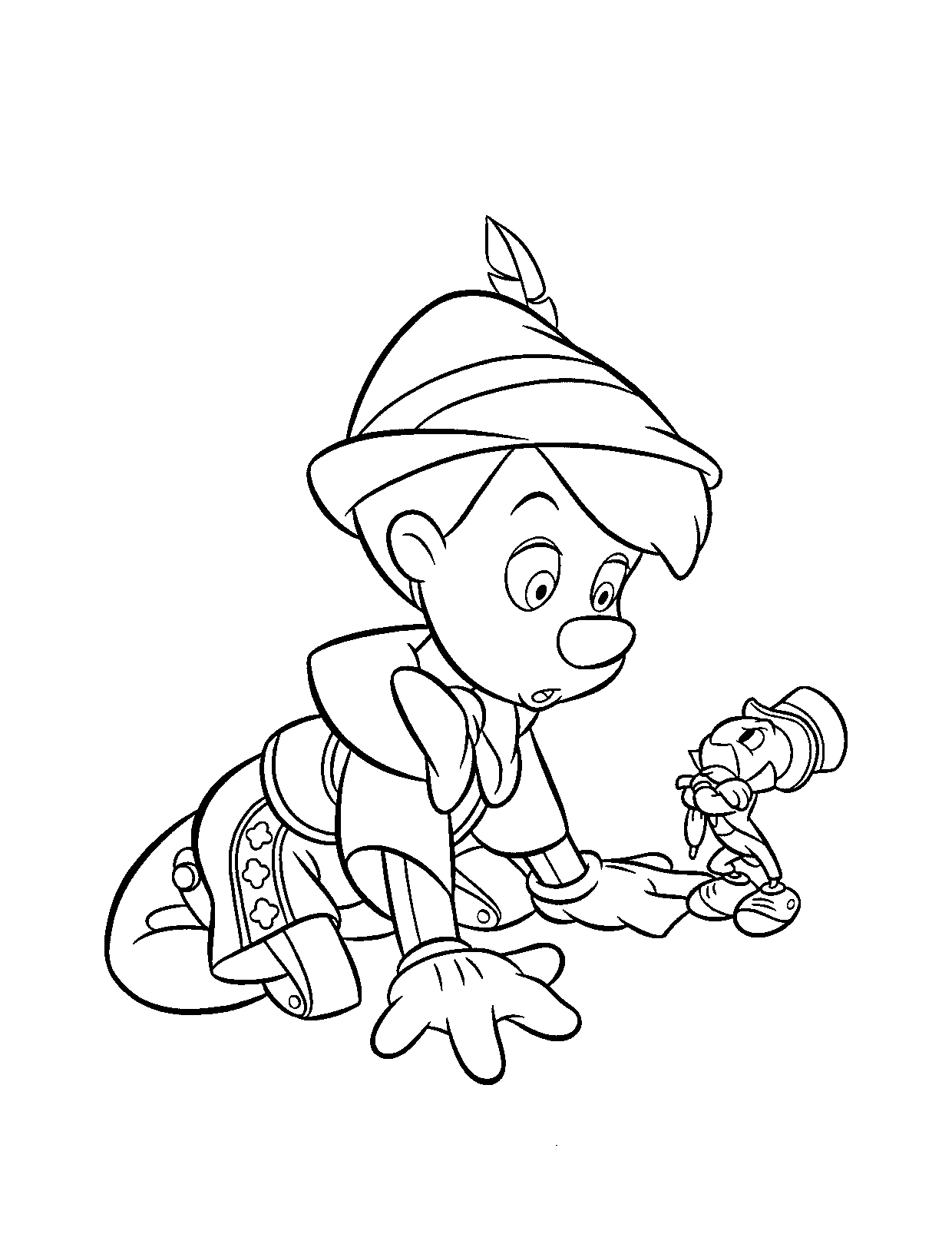 Pinocchio Coloring Pages TV Film Pinocchio For Kids Printable 2020 06387 Coloring4free
