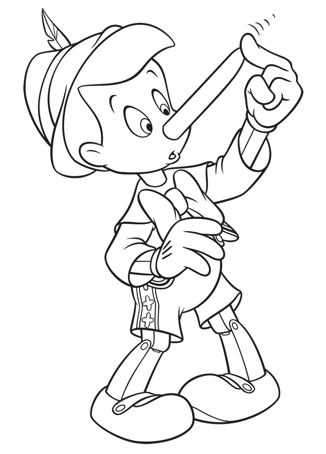 Pinocchio Coloring Pages TV Film Pinocchio Printable 2020 06354 Coloring4free