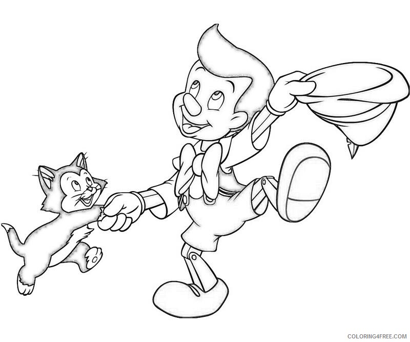 Pinocchio Coloring Pages TV Film Pinocchio Sheets Printable 2020 06396 Coloring4free