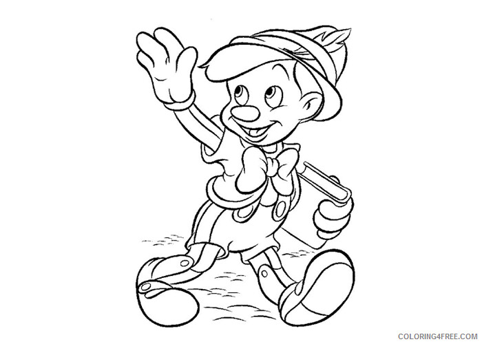 Pinocchio Coloring Pages TV Film Pinocchio for kids Printable 2020 06388 Coloring4free