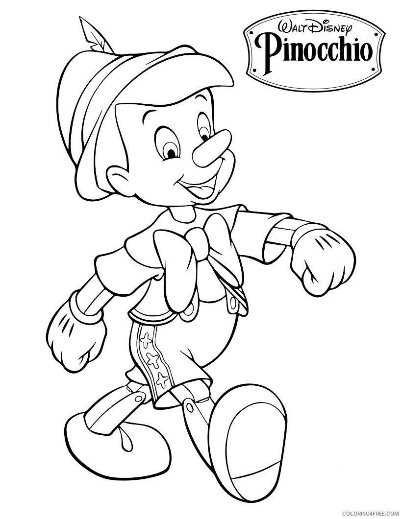 Pinocchio Coloring Pages TV Film Printable 2020 06308 Coloring4free
