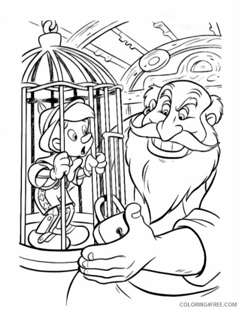 Pinocchio Coloring Pages TV Film Printable Pinocchio Printable 2020 06401 Coloring4free