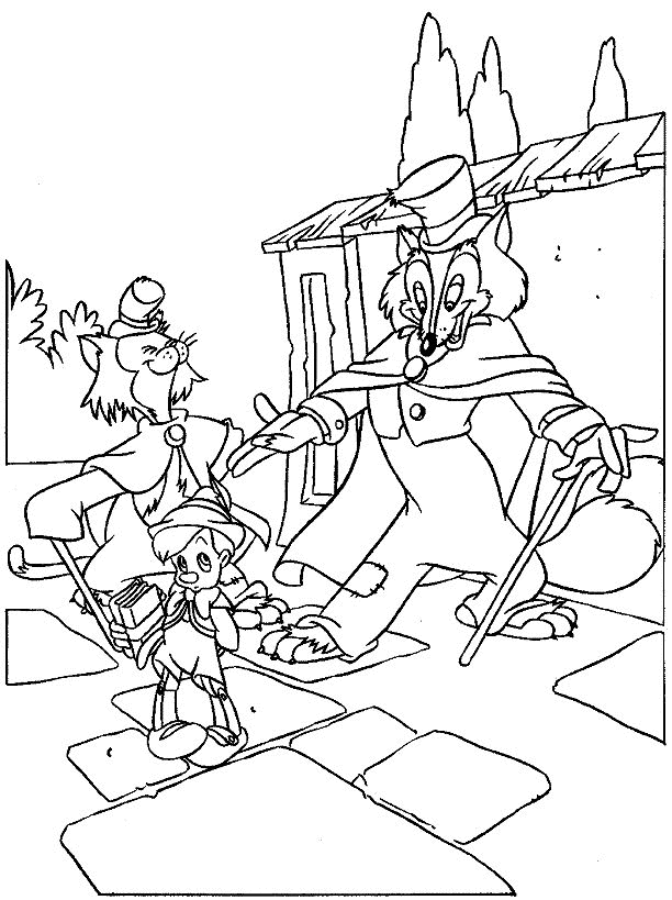 Pinocchio Coloring Pages TV Film pinocchio 13 Printable 2020 06360 Coloring4free