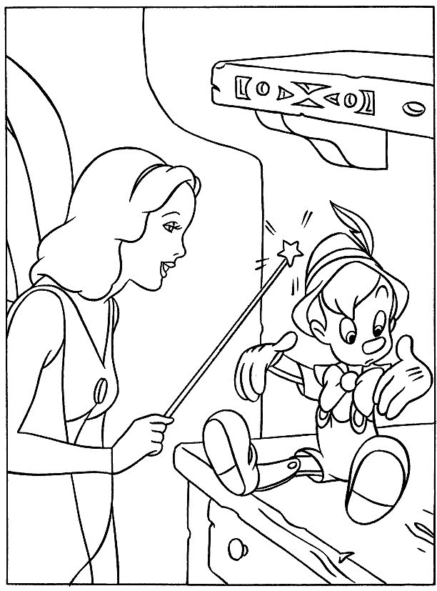 Pinocchio Coloring Pages TV Film pinocchio 14 Printable 2020 06361 Coloring4free