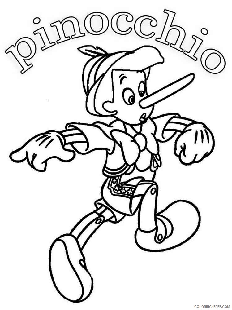 Pinocchio Coloring Pages TV Film pinocchio 14 Printable 2020 06362 Coloring4free