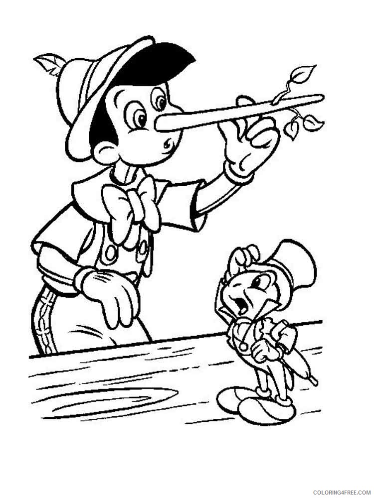 Pinocchio Coloring Pages TV Film pinocchio 18 Printable 2020 06365 Coloring4free