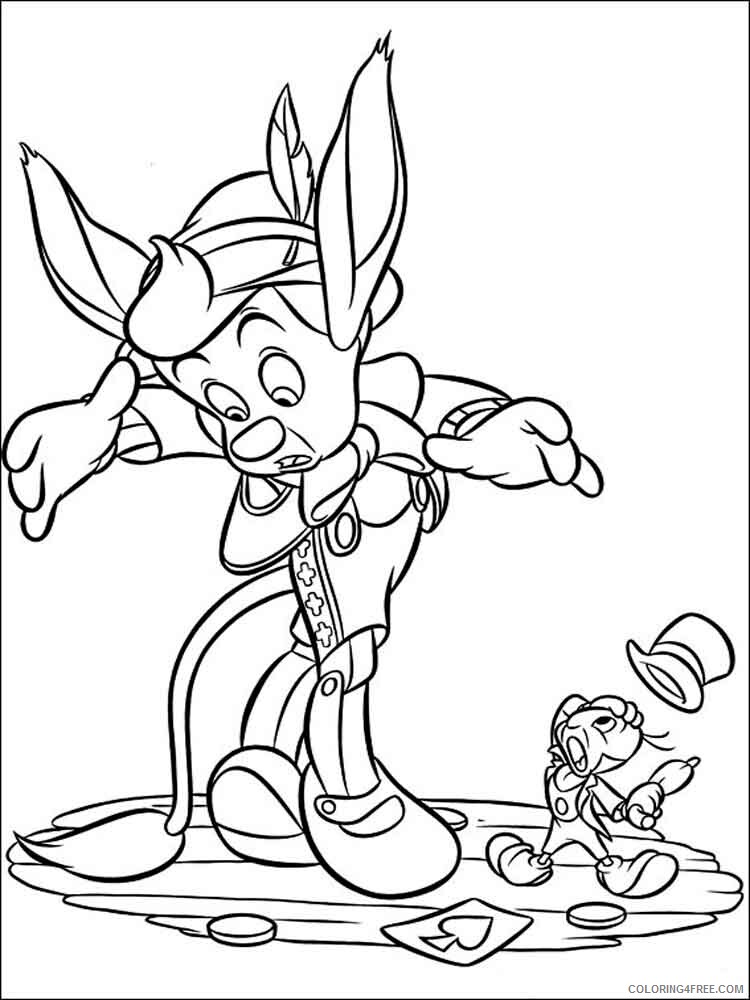 Pinocchio Coloring Pages TV Film pinocchio 20 Printable 2020 06367 Coloring4free