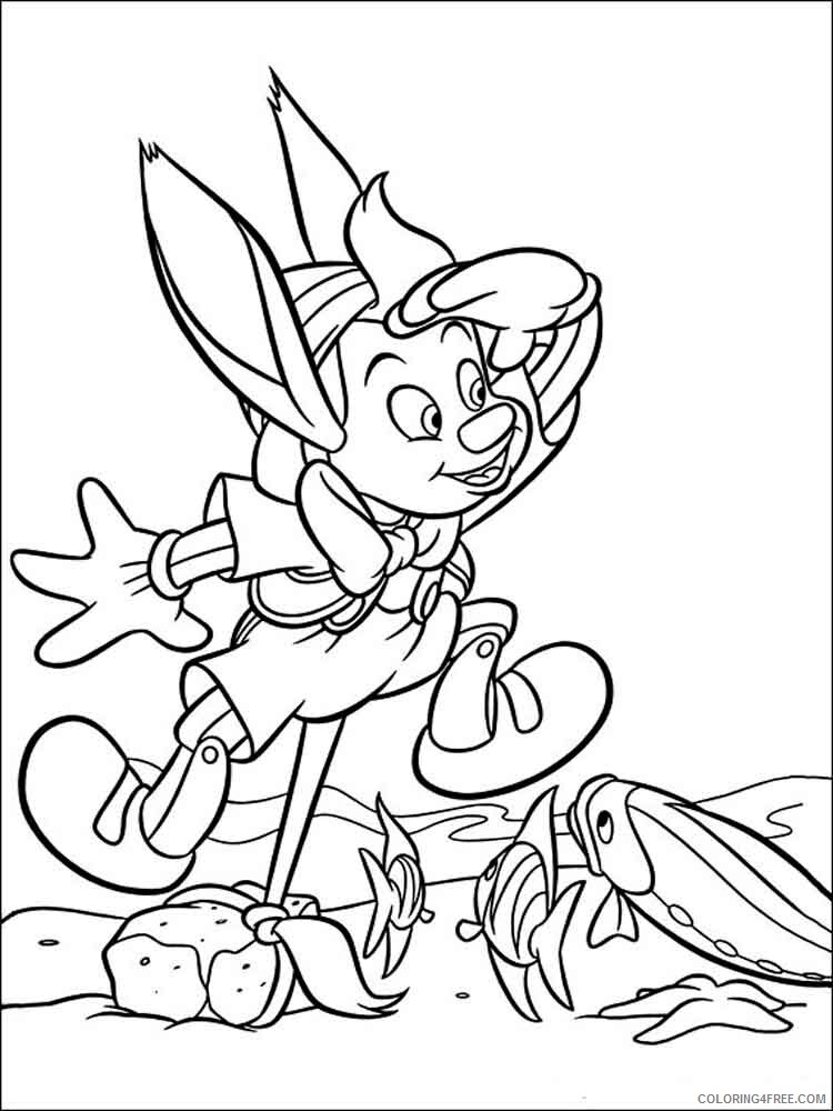 Pinocchio Coloring Pages TV Film pinocchio 21 Printable 2020 06368 Coloring4free