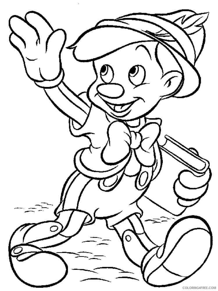 Pinocchio Coloring Pages TV Film pinocchio 24 Printable 2020 06371 Coloring4free