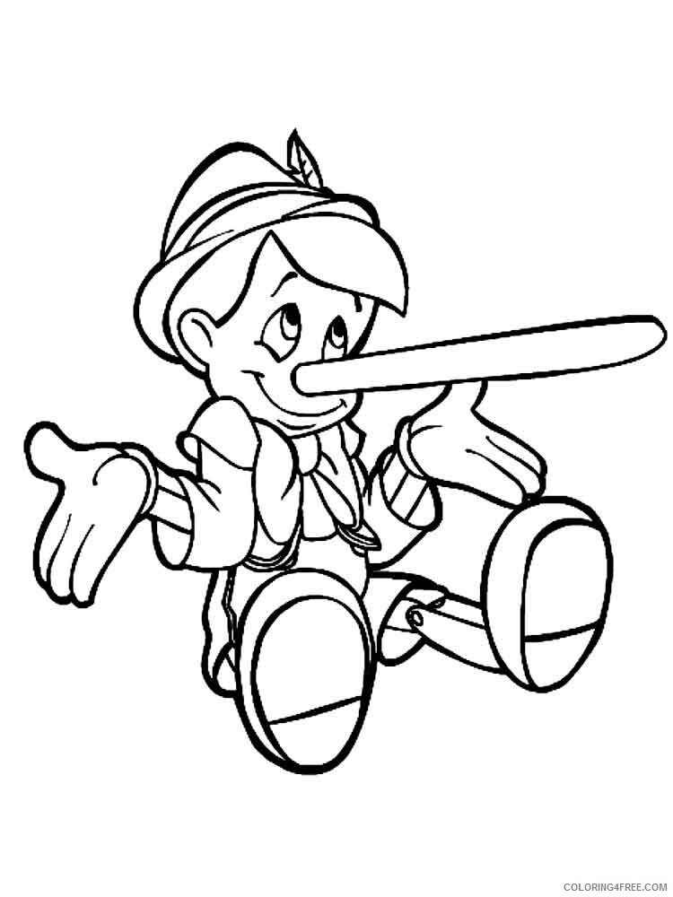 Pinocchio Coloring Pages TV Film pinocchio 26 Printable 2020 06372 Coloring4free