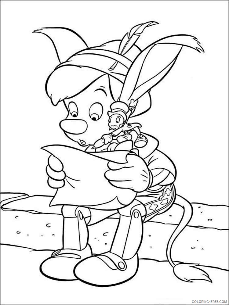 Pinocchio Coloring Pages TV Film pinocchio 32 Printable 2020 06375 Coloring4free