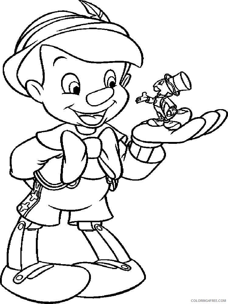 Pinocchio Coloring Pages TV Film pinocchio 34 Printable 2020 06377 Coloring4free