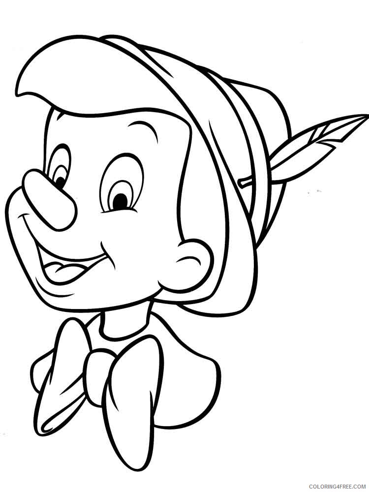 Pinocchio Coloring Pages TV Film pinocchio 35 Printable 2020 06378 Coloring4free