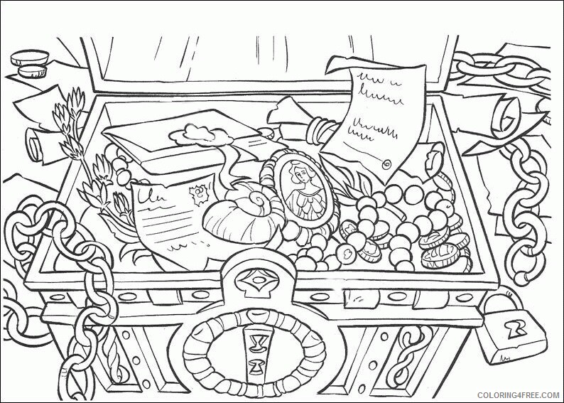 Pirates of the Caribbean Coloring Pages TV Film Printable 2020 06414 Coloring4free