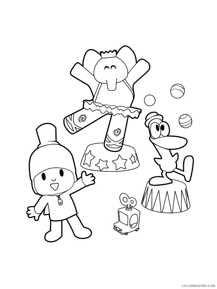 Pocoyo Coloring Pages TV Film Pocoyo 13 Printable 2020 06501 Coloring4free