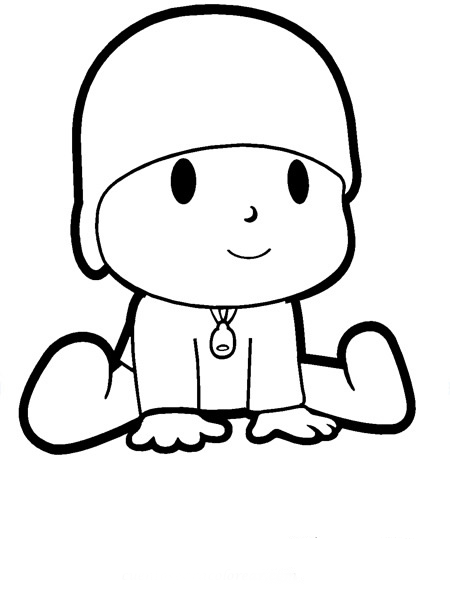 Pocoyo Coloring Pages TV Film Pocoyo For Kids Printable 2020 06512 Coloring4free