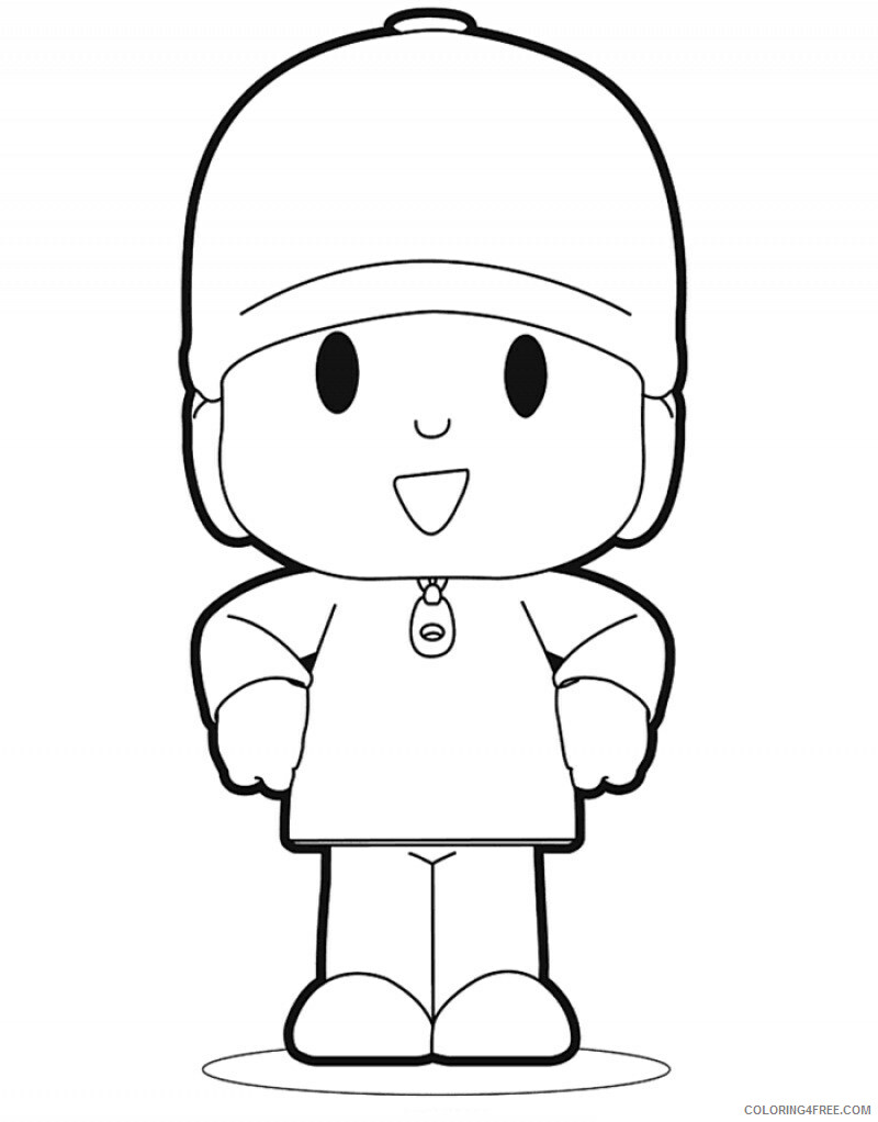 Pocoyo Coloring Pages TV Film Printable 2020 06480 Coloring4free