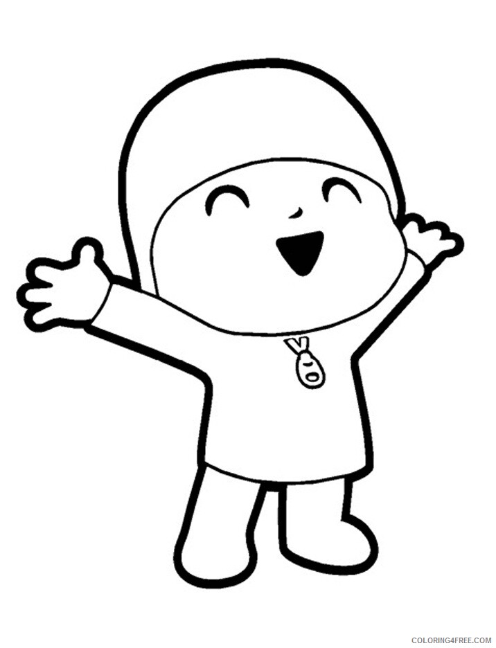 Pocoyo Coloring Pages TV Film Printable 2020 06481 Coloring4free