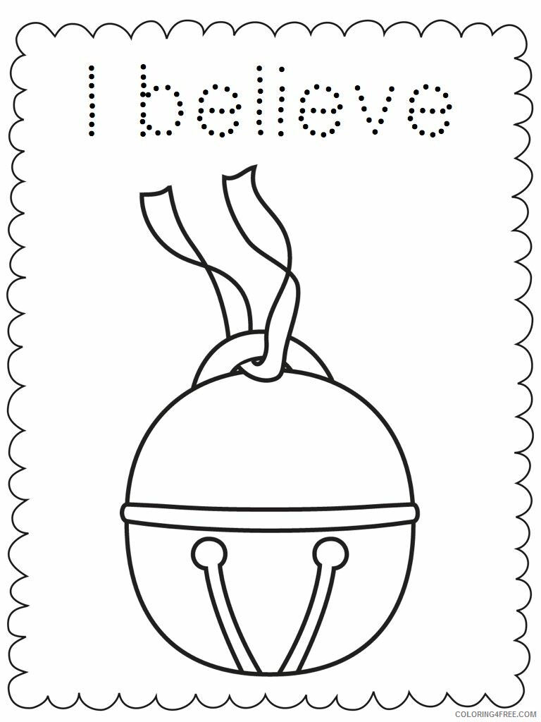 Polar Express Coloring Pages TV Film Polar Express I Believe Printable 2020 06536 Coloring4free