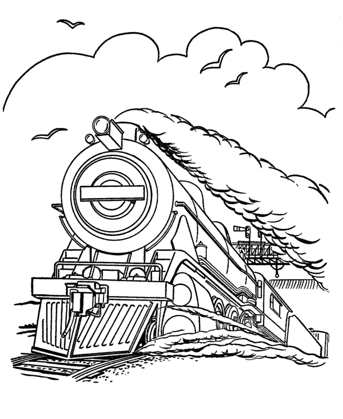 Polar Express Coloring Pages TV Film Printable Polar Express Printable 2020 06551 Coloring4free
