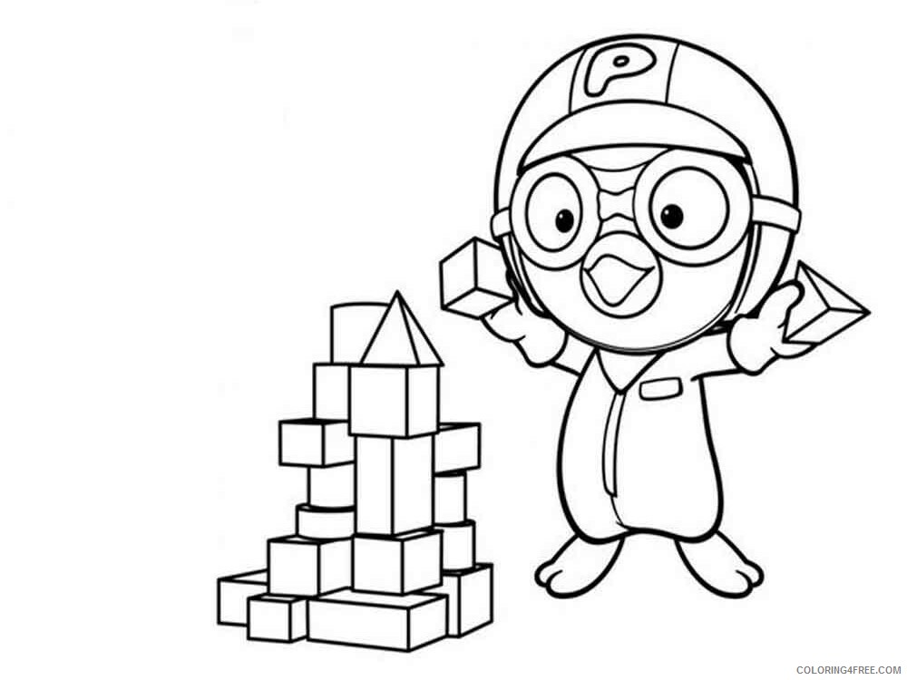 Pororo The Little Penguin Coloring Pages Tv Film Printable 2020 06556 Coloring4free Coloring4free Com