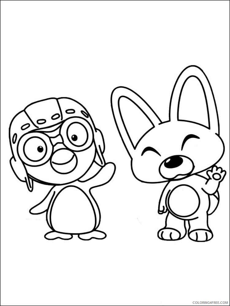 Pororo the Little Penguin Coloring Pages TV Film Printable 2020 06558 Coloring4free