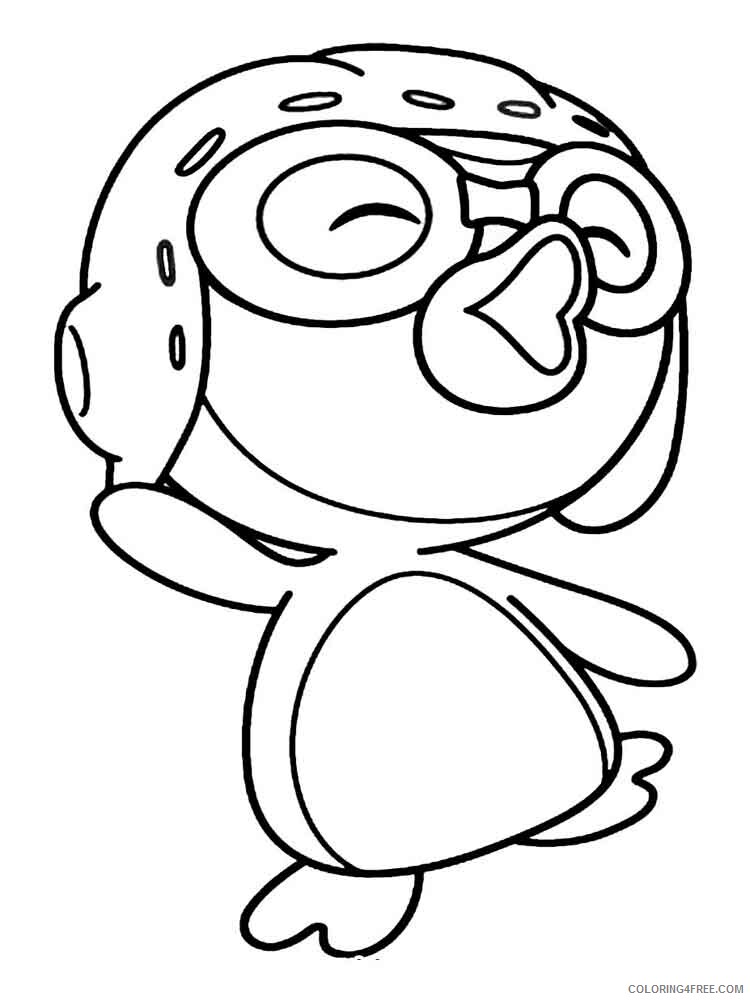 Pororo the Little Penguin Coloring Pages TV Film Printable 2020 06560 Coloring4free