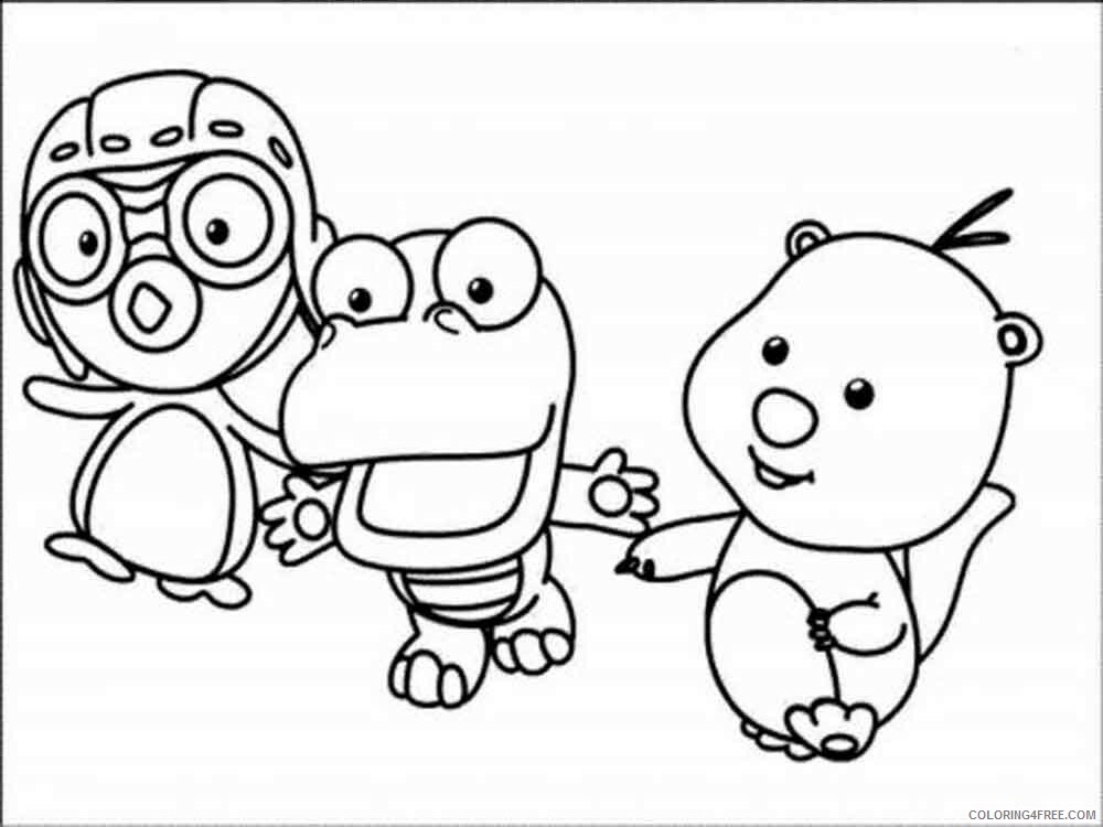 Pororo the Little Penguin Coloring Pages TV Film Printable 2020 06563 Coloring4free
