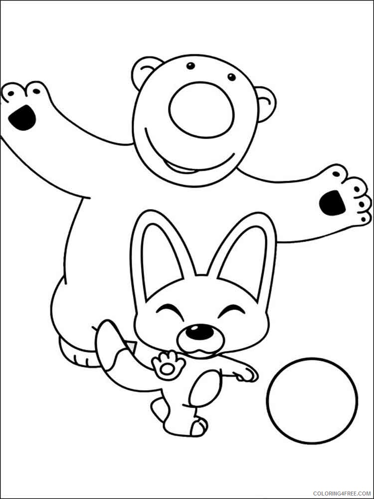 Pororo the Little Penguin Coloring Pages TV Film Printable 2020 06565 Coloring4free