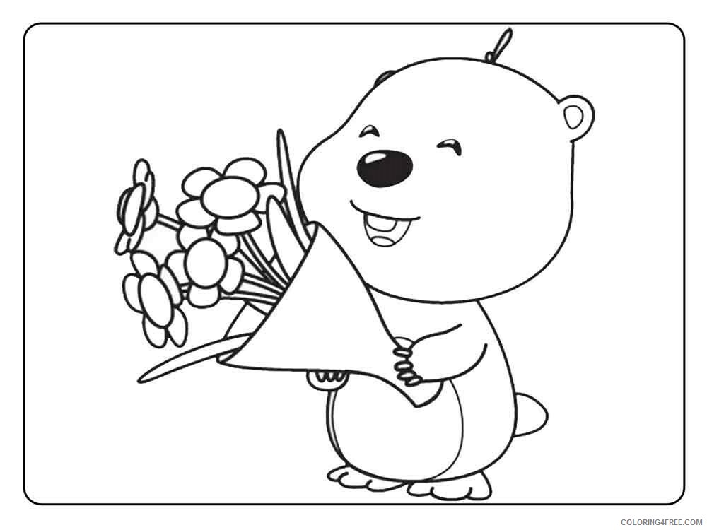 Pororo the Little Penguin Coloring Pages TV Film Printable 2020 06567 Coloring4free