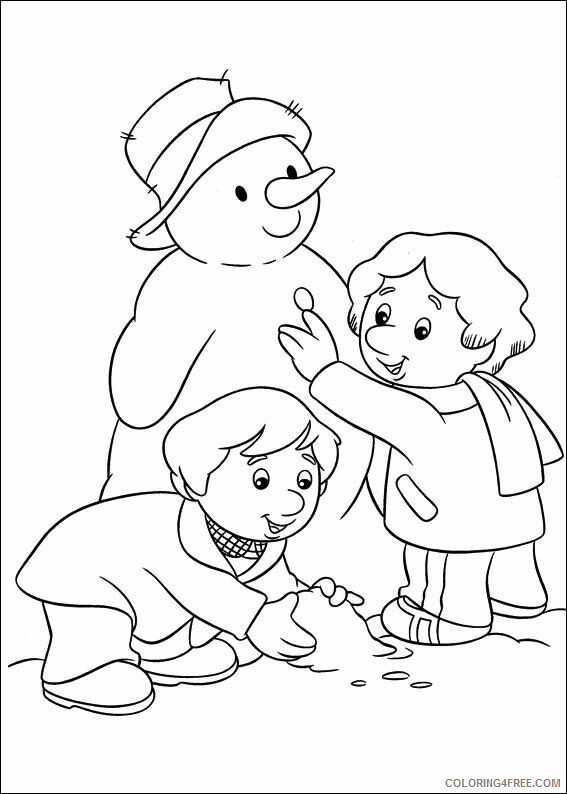 Postman Pat Coloring Pages TV Film postbote pat djg0V Printable 2020 06577 Coloring4free