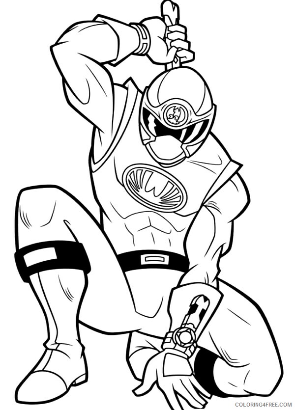 Power Rangers Coloring Pages TV Film Free Power Rangers Printable 2020 06691 Coloring4free