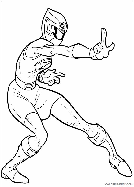 Power Rangers Coloring Pages TV Film Free to Print Printable 2020 06690 Coloring4free