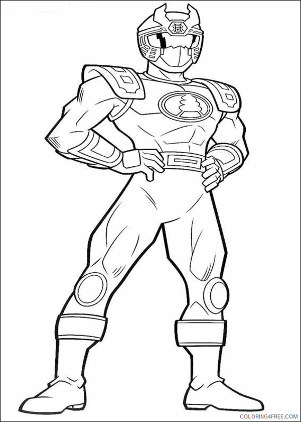 Power Rangers Coloring Pages TV Film Mystic Force Printable 2020 06843 Coloring4free