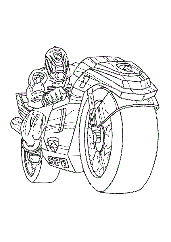 Power Rangers Coloring Pages TV Film Power Ranger Printable 2020 06706 Coloring4free