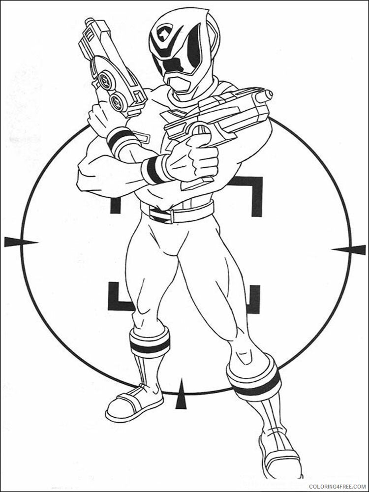 Power Rangers Coloring Pages TV Film Power Rangers 10 Printable 2020 06745 Coloring4free