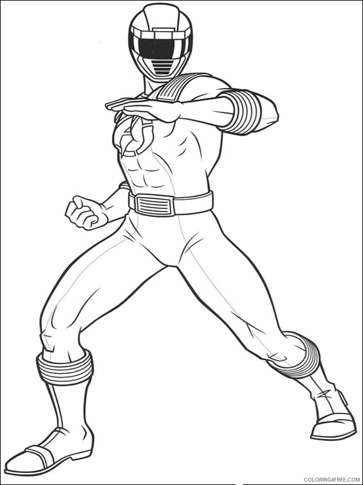 Power Rangers Coloring Pages TV Film Power Rangers 15 Printable 2020 06753 Coloring4free