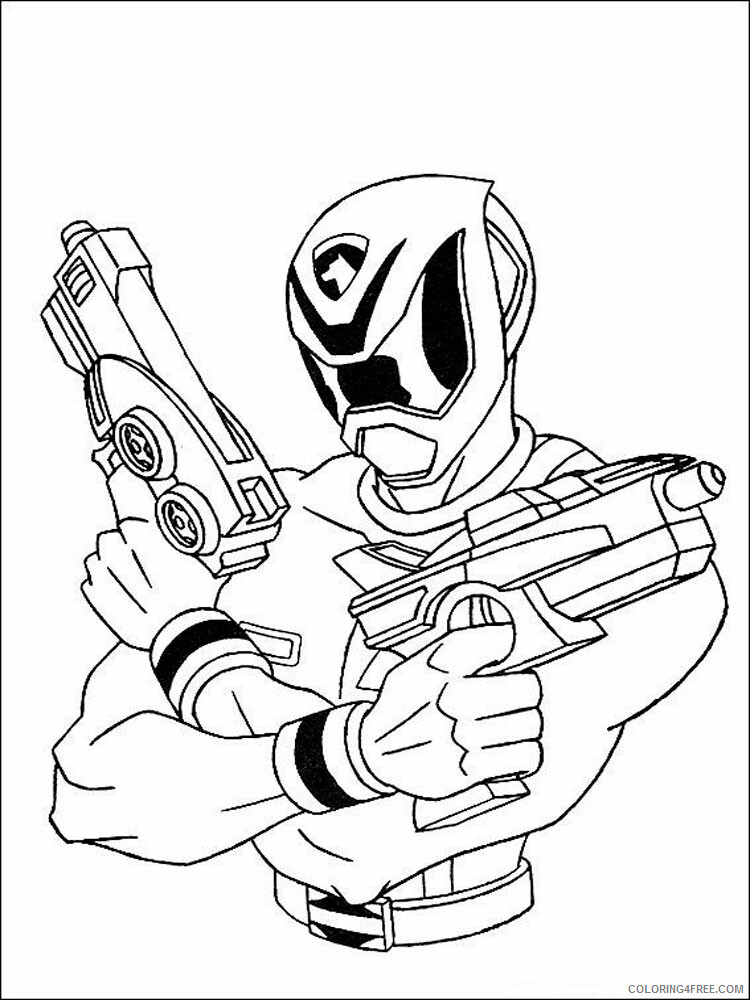 Power Rangers Coloring Pages TV Film Power Rangers 2 Printable 2020 06762 Coloring4free