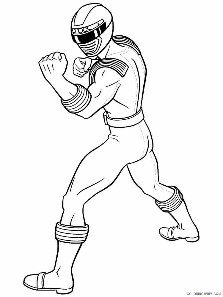 Power Rangers Coloring Pages TV Film Power Rangers 22 Printable 2020 06768 Coloring4free