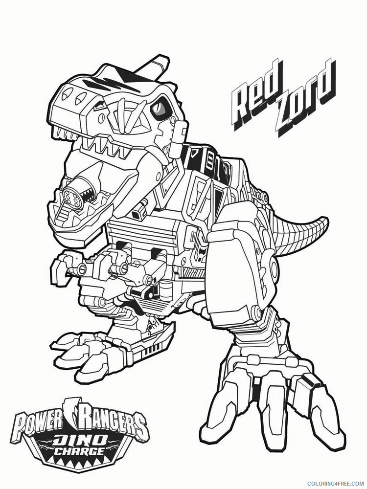 Power Rangers Coloring Pages TV Film Power Rangers 25 Printable 2020 06774 Coloring4free