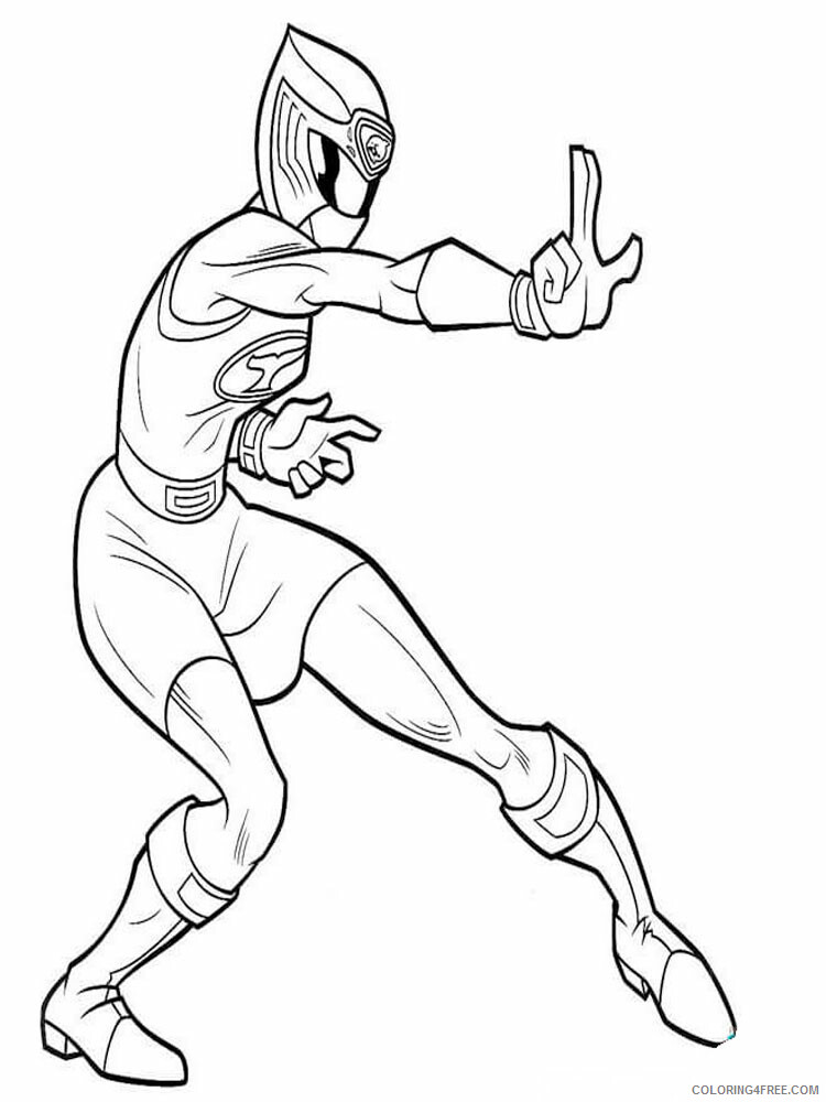 Power Rangers Coloring Pages TV Film Power Rangers 26 Printable 2020 06776 Coloring4free