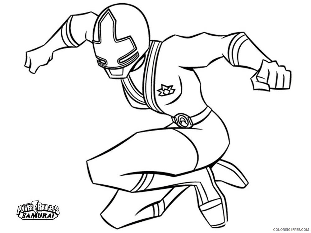 Power Rangers Coloring Pages TV Film Power Rangers 4 Printable 2020 06794 Coloring4free