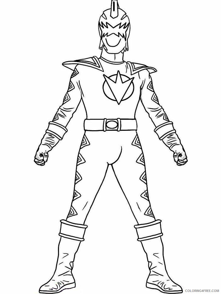 Power Rangers Coloring Pages TV Film Power Rangers 8 Printable 2020 06822 Coloring4free