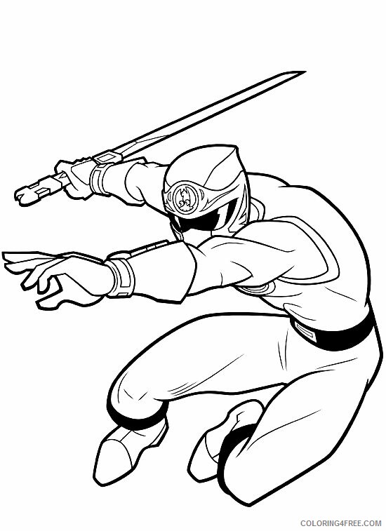 Power Rangers Coloring Pages TV Film Power Rangers Free Printable 2020 06829 Coloring4free