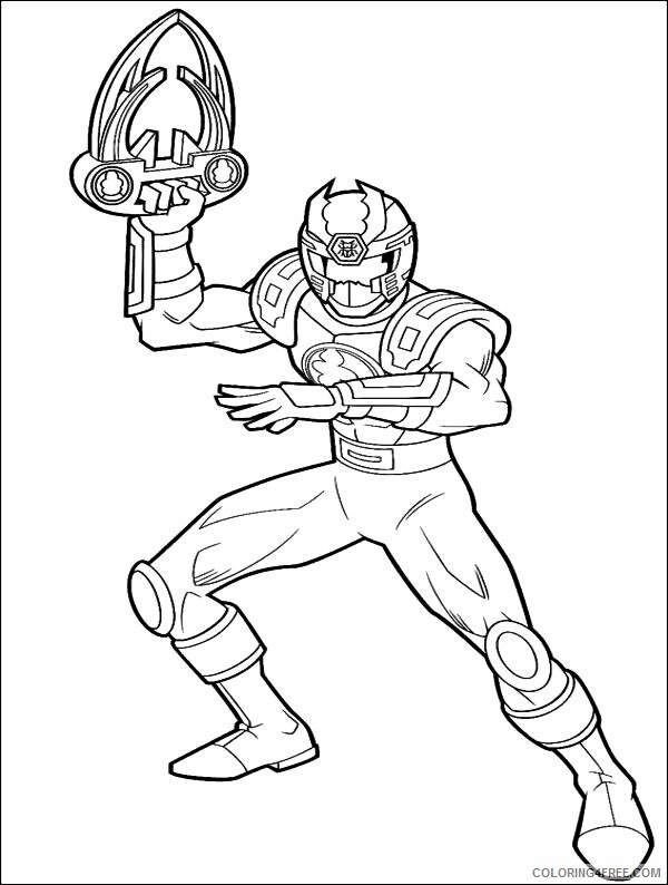 Power Rangers Coloring Pages TV Film Power Rangers Free Printable 2020 06830 Coloring4free