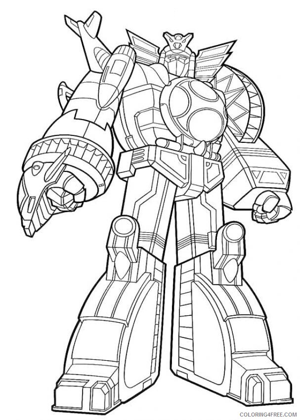 Power Rangers Coloring Pages TV Film Power Rangers Printable 2020 06687 Coloring4free