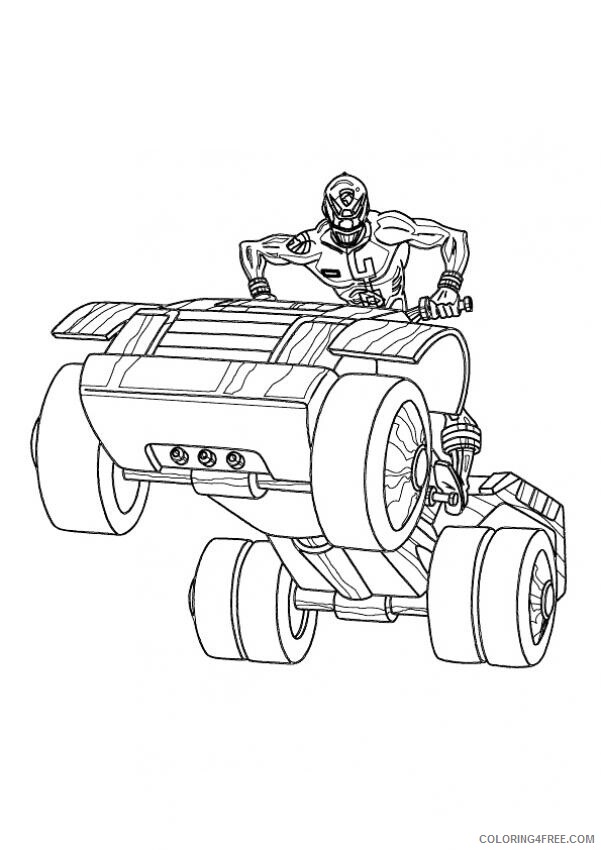 Power Rangers Coloring Pages TV Film Power Rangers Printable 2020 06739 Coloring4free