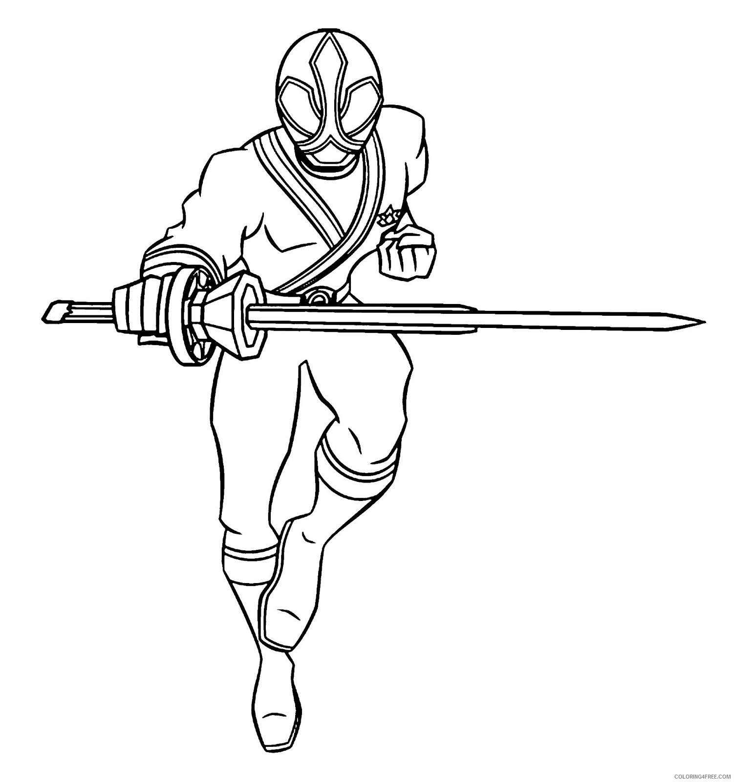 Power Rangers Coloring Pages TV Film Printable 2020 06676 Coloring4free